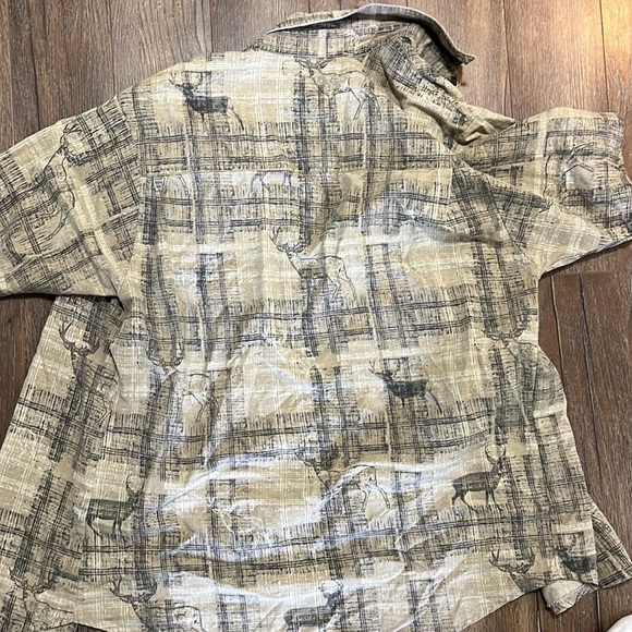 Vintage arc reworks deer button up - Picture 4 of 4